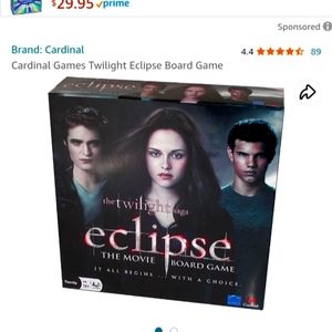 The Twilight Saga eclipse the movie Board Game